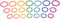 TickiT-73977 Rainbow Wooden Rings - Set of 21, Counting and Sorting Rings, Loose Parts Wooden Toy for Babies and