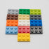 Dark Gray Plate 2x3, Classic Grey Plates Bulk, 100 Piece Building Plates Flat, Compatible with Lego Parts