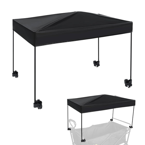 VOONKE Wagon Canopy Cover Garden Push Awning Portable Outdoor Stroller Accessories Awning for