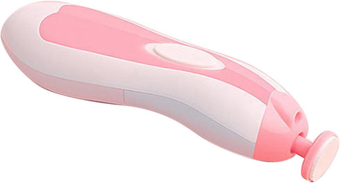 Trimmer 2-Speed 6pcs Electric Baby Nail Kit, Baby Nail Clipper, Baby Nail File with LED Light, Adjustable for Newborn