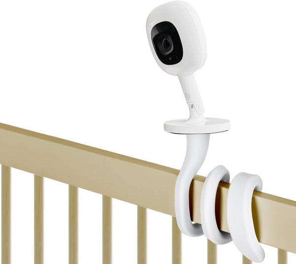 iTODOS Baby Monitor Mount Compatible with Nanit Pro Smart Baby Monitor, Versatile Twist Mount without Tools