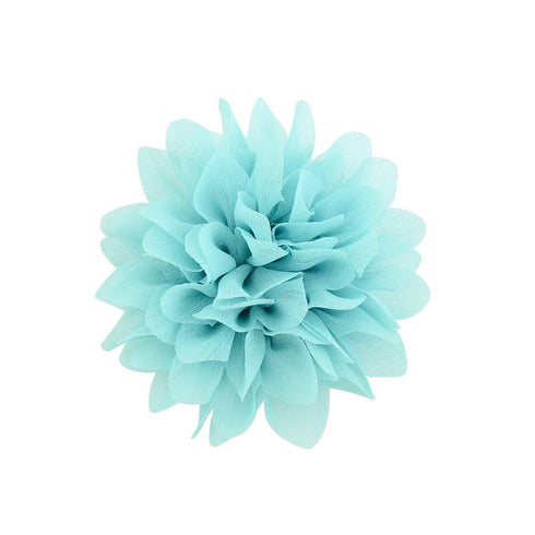 30pcs Baby Girls Alligator Hair Clips, Chiffon Flower Hair Barrettes Accessories for Kids Toddler Teens
