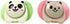 Kind Crane Cartoon Animal Baby Toddler & Children Natural Shaped Orthodontic Pacifier/Binky (Cat and