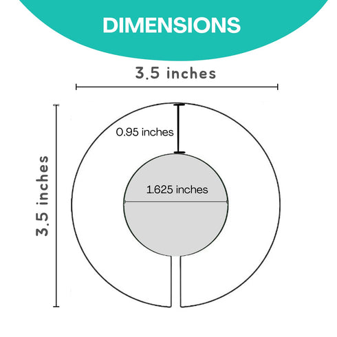 Eli with Love Baby Closet Dividers (Boho), Set of 8 Baby Clothes Dividers for Nursery Hangers