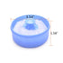 Pack of 2 Baby Body Cosmetic Powder Puff Sponge Box Case (Blue/Pink)