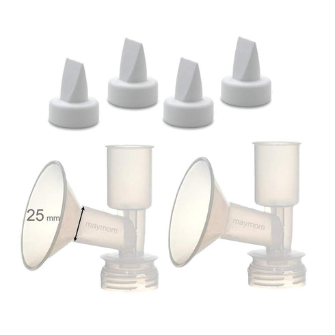 Maymom Replacement Flange Kit (Compatible with Ameda Standard Flange) for Ameda Purely