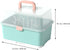 Baby Bottle Drying Rack - 1Pc Container with Cover and Easy-Carry Handle for Bottles and Cups