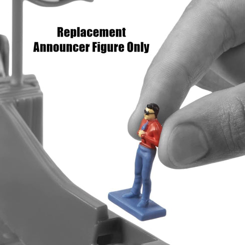 Hot Wheels Replacement Parts for Monster Trucks Wreckin' Raceway Playset - HGV12, Replacement Announcer Figure