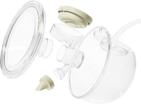 Milk Collector Cup with Lactation Massager - Essential Breastfeeding Aid