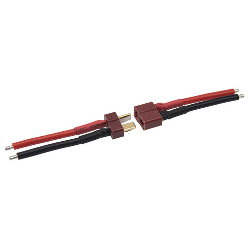 5Pairs 50mm 14AWG ShareGoo T Plug Male Female Connector with Silicone Wire Cable for RC Drone Quadcopter Car Boat Lipo