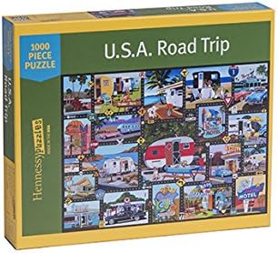 USA Roadtrip 1000 Piece Jigsaw Puzzle