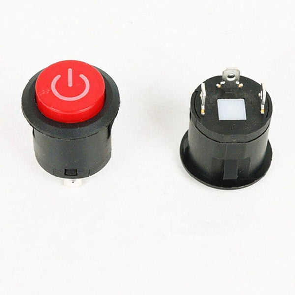 FULIHUA Button Start Power Supply Switch for Kids Electric Cars, Replacement Parts for Ride-On Toys