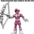 Replacement Figure for Imaginext Power Rangers Playset - DFX60 Pink Ranger and Pterodactyl Zord