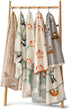 Moyra Collective Cozy Baby Blanket Knitted Cotton | Soft, & Breathable Newborn & Infant Blanket | Cute Animal Prints|