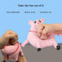 Adorable Pink Pig Squishy Toy - Stress Relief Squeeze Toy for All Ages (Large)