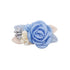 Flower Hair Clips Set, Cherrboll 3pcs Floral Hair Bow Accessories for Baby Girl Toddler Gifts