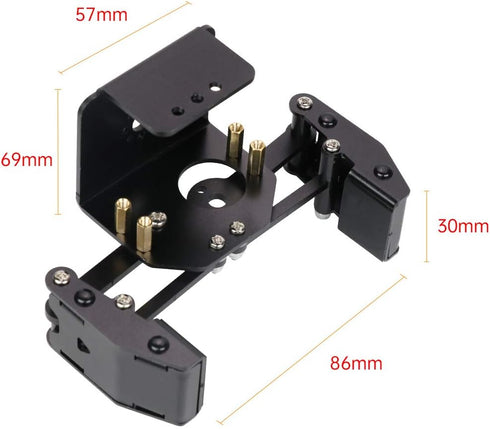 BigClaw Mechanical Claw Robot Gripper - DIY Pickup Robot without Servo