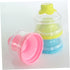 Beaupretty Portable Formula Dispenser High Capacity Stackable Milk Powder Container for Travel and Feeding Food Grade