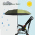 Nakazawa Universal Baby Parasol, Baby Stroller Sun Shade Sun Protection Sun Shade for Strollers, Waterproof Umbrella