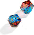 Yiotfandoll 2PCS D20 22mm 20 Polyhedral Dice Dice Resin Sided Dice Game Dice for RPG MTG DND Dice Table Games (Red