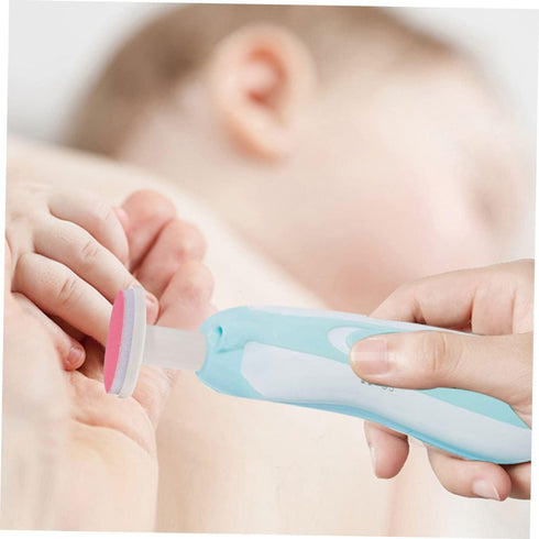 Trimmer 18 Pack Toddmomy Electric Nail Heads Baby Nail File Pad Non-Harmful Grinding Pad for Toddlers Lovely Design