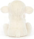 Jellycat Bashful Lamb Soother, 13.5 inches - Security Blanket & Lovey for Babies