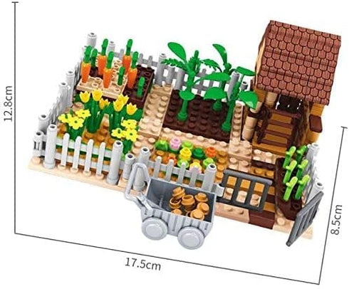 General Jim's Country Garden Farm House, Building Blocks Toy Set with Accessories for Teens and Adults