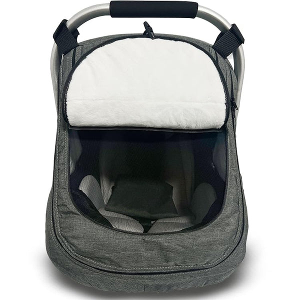 Yazely Car Seat Covers for Babies, Winter Fleece Covers Baby Car Seat Cover