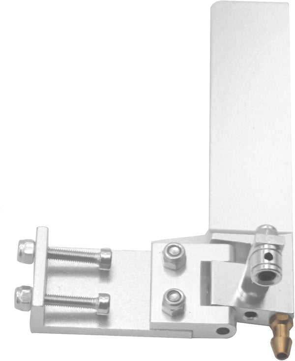 Aluminum Alloy RC Boat Rudder with Water Pickup Suction Absorbing Steering Compatible