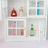 SXFSE Accessories,1:12 Dollhouse Decoration Dollhouse Furniture Miniature Bookshelf Cabinet Living Room Pretend Toy