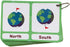 Zwttey 100 Groups English Antonyms Flashcards, Building Vocabulary Pocket Cards, Educational Learning Toys,