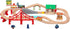 Battery Operated Locomotive Train, Magnetic Train Toy for Wooden Tracks, Compatible with Thomas & Brio