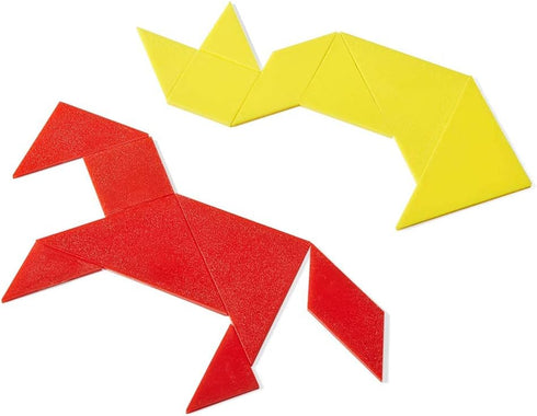 ETA hand2mind Small Plastic Tangrams, Set of 4
