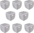 8Pcs Galvanized Tool Box Corner Protectors - Aluminum Box Angle Guard Metal Wrap