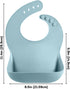 PandaEar Silicone Baby Feeding Set | 9PCS Baby Led Weaning Supplies, Self Feeding Utensils, Divided Suction Plate,