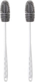 TNNOKL MultiPurposes & Practical Tool Bottle Brush Reusable Silicone Brush for Sports Bottle