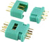 20 Pairs MPX Multiplex Connectors - 6 Pin MPX Plug Male and Female for RC LiPo Battery ESC Motor