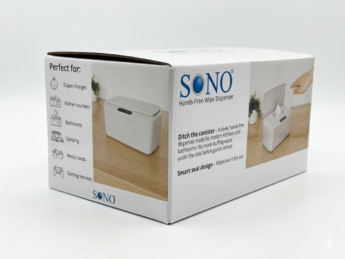 Smart Automatic Baby Wipes Dispenser - Convenient Wet Wipe Holder