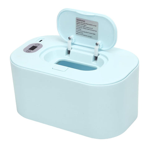 banapoy Baby Wipe Warmer, Portable USB Powered Baby Wet Wipes Dispenser Holder with Temperature Control, Paper Towel