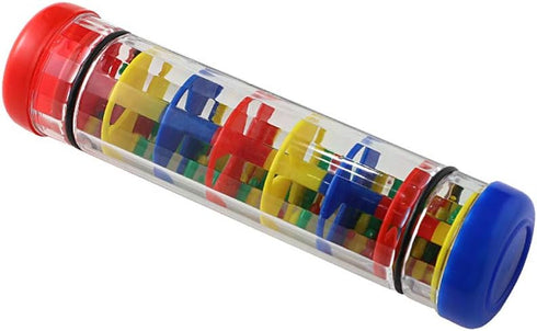 Rainmaker Mini Rainstick 8 inch | Babies Rattle Tube Rain Stick Shaker Music Sensory Auditory Instrument Toy for Baby