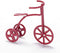 Melody Jane Dolls Houses Dolls House Red Bike Child's Tricycle Miniature 1:12 Nursery Toy Shop Accessory