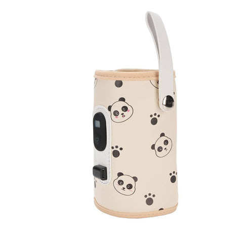 Zunate Baby Bottle Warmer with LED Display, Accurate Temperature Control and USB Fast Heating, Compatible with All