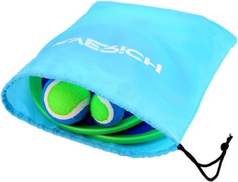 EVERICH TOY Beach Toys Outdoor Games - Upgraded Version for Kids Ages 3-10, Paddle Toss with Rackets and Balls