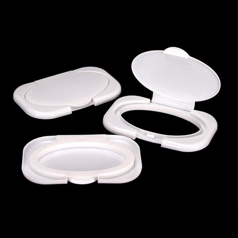 jiingekk 5Pcs/set Tissue Caps, Baby Wipes Tissue Paper Dispenser Box Lid Tissues Paper Storage Box Caps Keep Wet