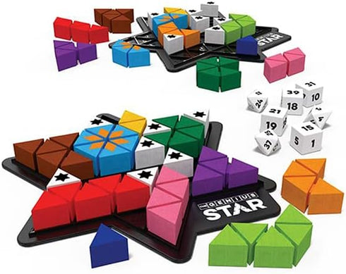 165,888 The Happy Puzzle Company The Genius Star | Toy of The Year Award Winning Family Board Game | Possible Puzzles |