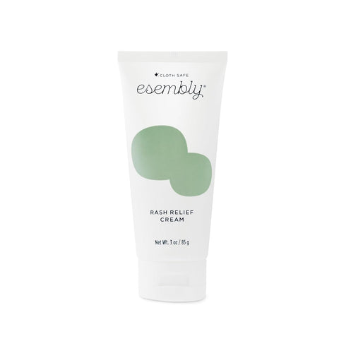 Esembly Rash Relief Cream, Organic Zinc Oxide Barrier Cream, Soothes and Heals Diaper Rash, Natural Aid for Baby Bottom
