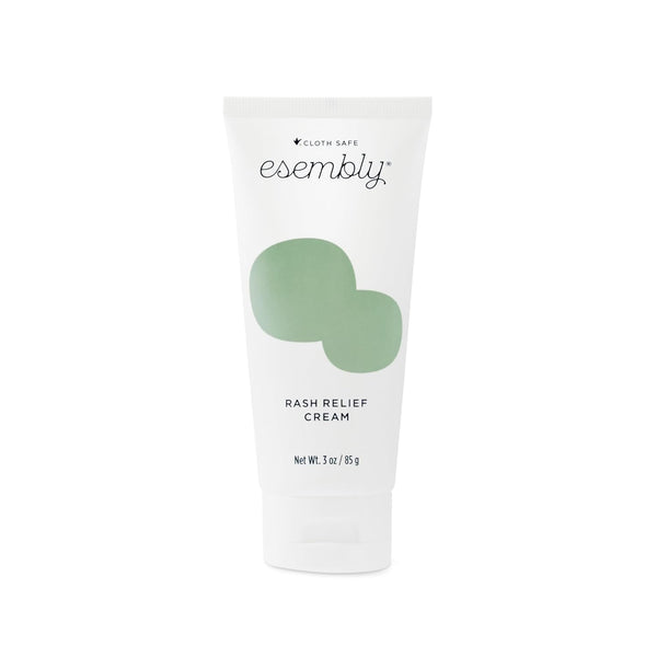 Esembly Rash Relief Cream, Organic Zinc Oxide Barrier Cream, Soothes and Heals Diaper Rash, Natural Aid for Baby Bottom