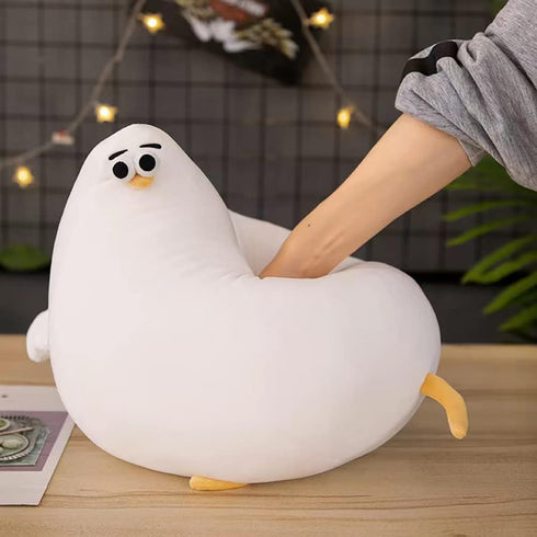 Cute Fat Chicken Plush Toy, Soft Mother Hen Pillow, Chicken Stuffed Animal Birthday Gift for Kids, 10.23 Inches