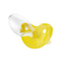 Rearz 10 Pacifier Addict - Fixx - JUMBO Functional Adult XXL Silicone Pacifier - Size (Bright Yellow)