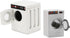 Miniature Dollhouse Washing Machine 1:12 Model, Openable Lid Laundry Appliance Decoration Accessories for Mini House